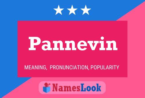 ملصق اسم Pannevin