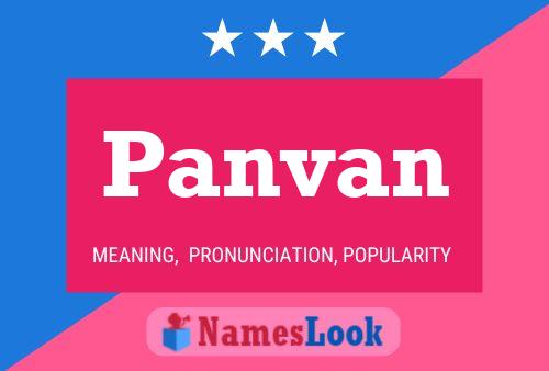 ملصق اسم Panvan