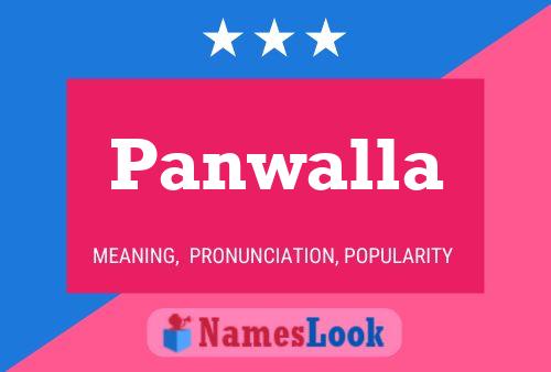 ملصق اسم Panwalla