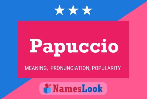 ملصق اسم Papuccio