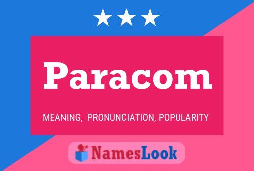 ملصق اسم Paracom