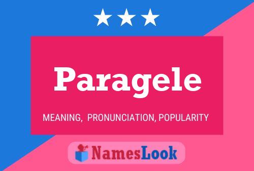 ملصق اسم Paragele