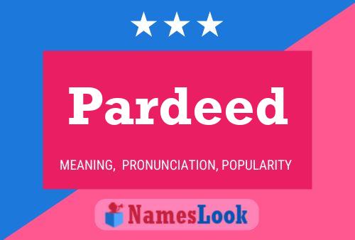 ملصق اسم Pardeed