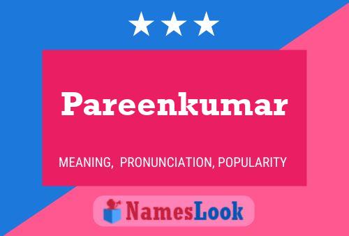 ملصق اسم Pareenkumar