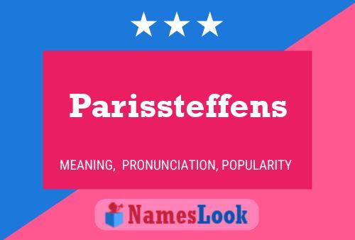 ملصق اسم Parissteffens