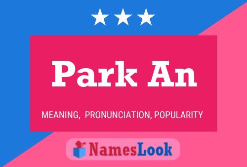 ملصق اسم Park An