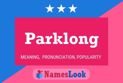 ملصق اسم Parklong