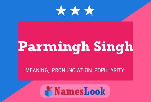 ملصق اسم Parmingh Singh