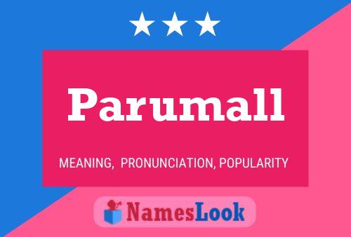 ملصق اسم Parumall