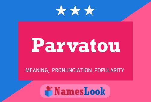 ملصق اسم Parvatou