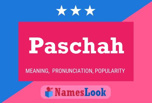 ملصق اسم Paschah