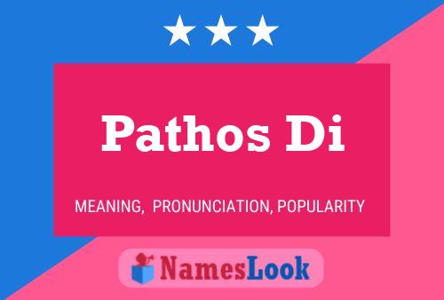 ملصق اسم Pathos Di