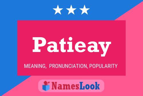 ملصق اسم Patieay