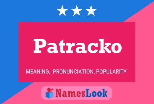 ملصق اسم Patracko