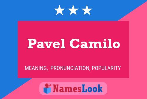 ملصق اسم Pavel Camilo