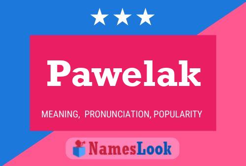 ملصق اسم Pawelak