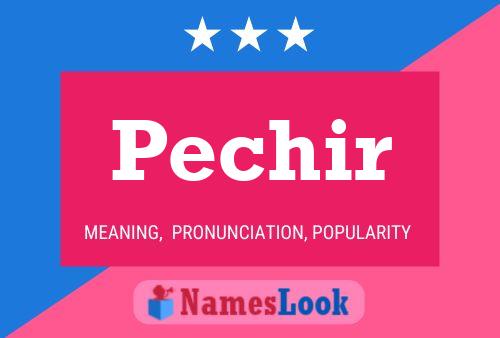 ملصق اسم Pechir