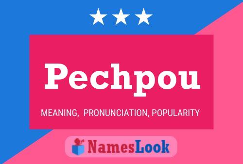 ملصق اسم Pechpou