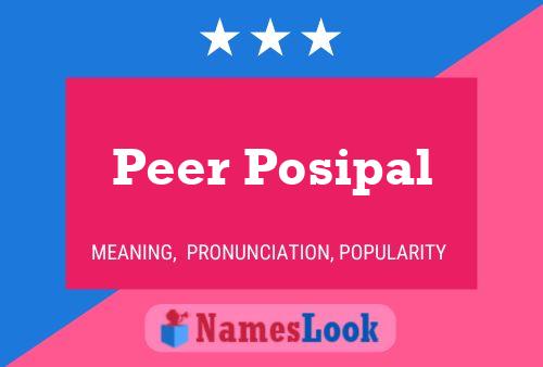 ملصق اسم Peer Posipal