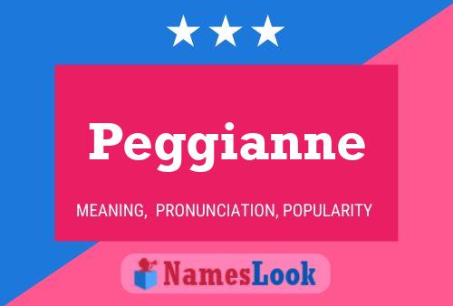 ملصق اسم Peggianne