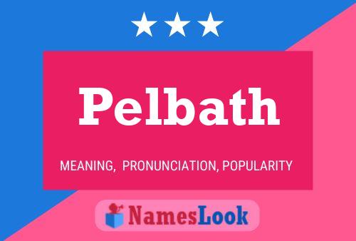 ملصق اسم Pelbath