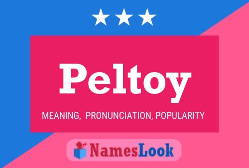 ملصق اسم Peltoy