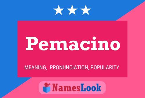 ملصق اسم Pemacino