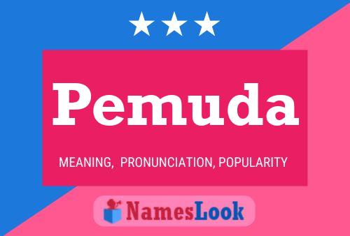 ملصق اسم Pemuda