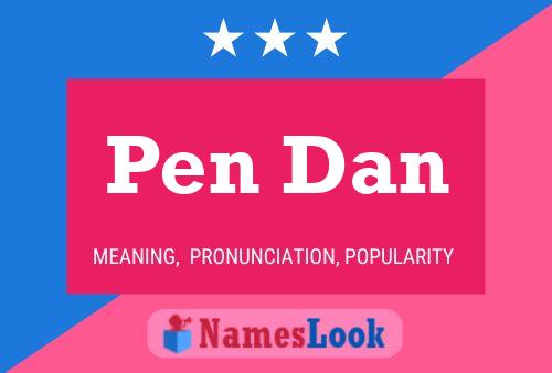 ملصق اسم Pen Dan