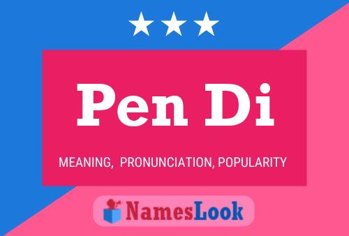 ملصق اسم Pen Di