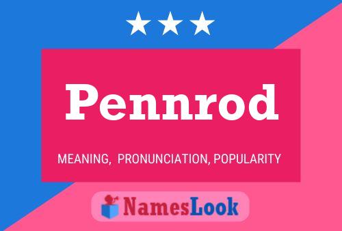 ملصق اسم Pennrod