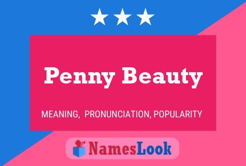 ملصق اسم Penny Beauty