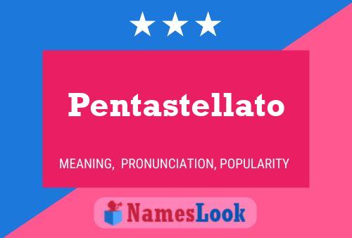 ملصق اسم Pentastellato