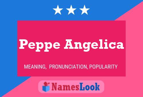 ملصق اسم Peppe Angelica