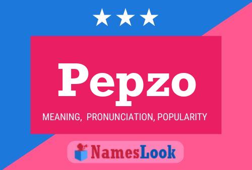 ملصق اسم Pepzo