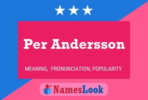 ملصق اسم Per Andersson