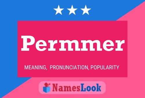 ملصق اسم Permmer