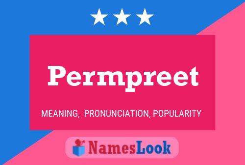 ملصق اسم Permpreet