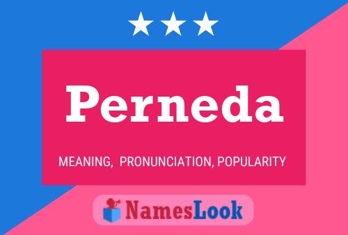 ملصق اسم Perneda