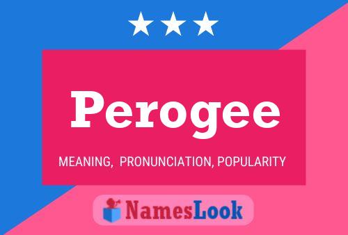 ملصق اسم Perogee