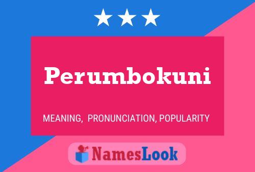 ملصق اسم Perumbokuni