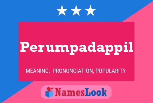 ملصق اسم Perumpadappil