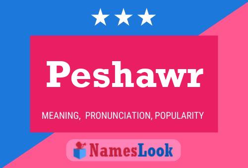 ملصق اسم Peshawr