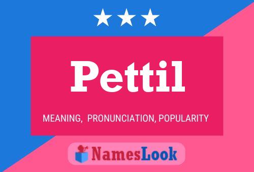 ملصق اسم Pettil