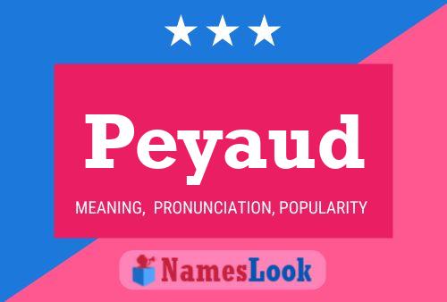 ملصق اسم Peyaud