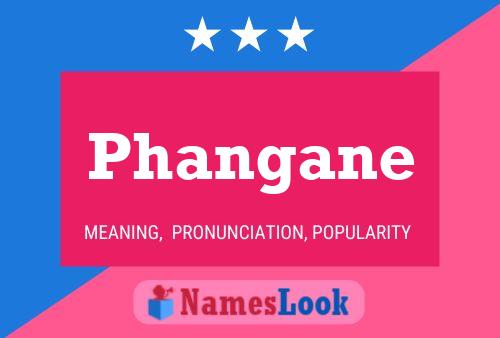 ملصق اسم Phangane