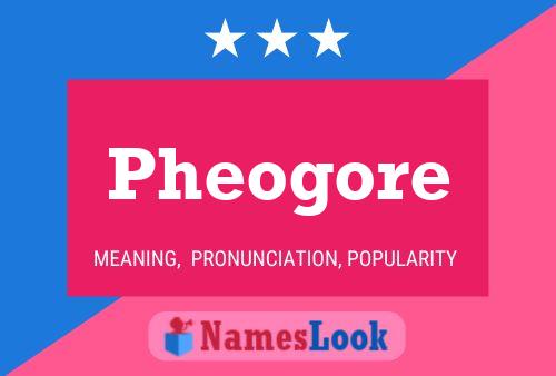 ملصق اسم Pheogore