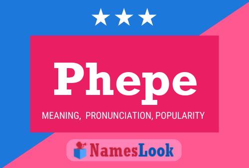 ملصق اسم Phepe