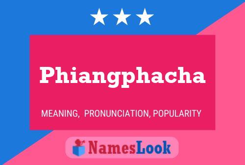 ملصق اسم Phiangphacha