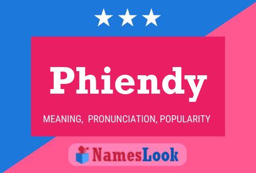 ملصق اسم Phiendy